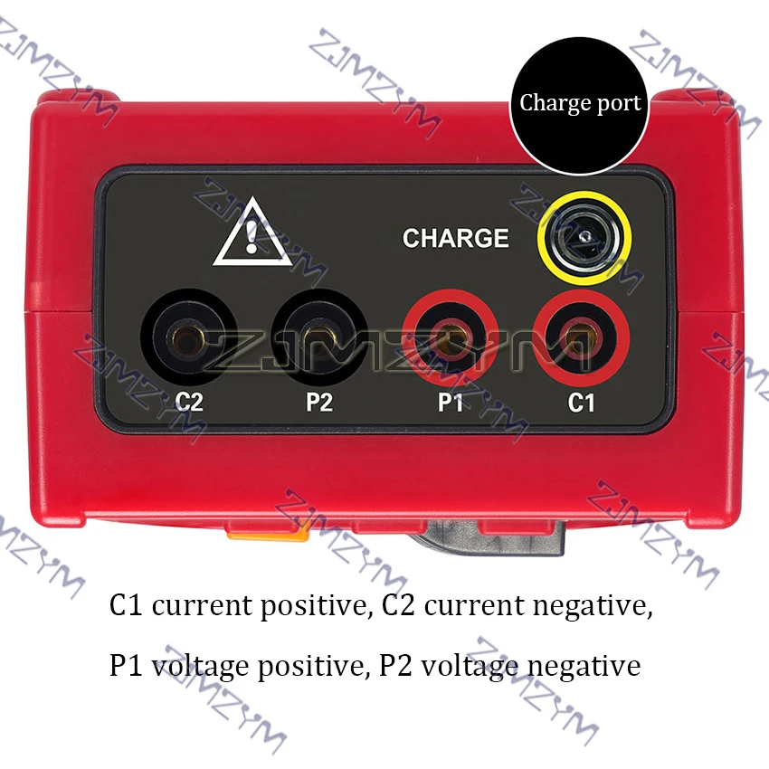 ETCR3640 Microhmmeter 1uΩ-200Ω Clamp Grounding Resistance Tester For Transformers Windings Micro Ohmmeter Ground Grid Pole