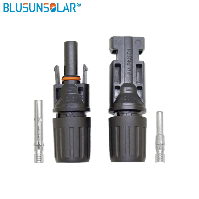 

500 Pairs IP67 PPO（male and female）1000v Solar Connector EU Warehouse Warranty TUV Standard Used For DC Cable 2.5/4/6mm2