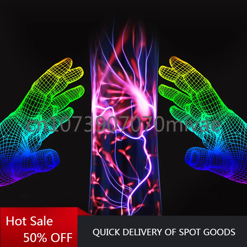 

Voice-activated Small Waist Holiday Gift Glow Column Export Electronic Magic Lamp Ion Induction Column Ball Foreign Trade 110V