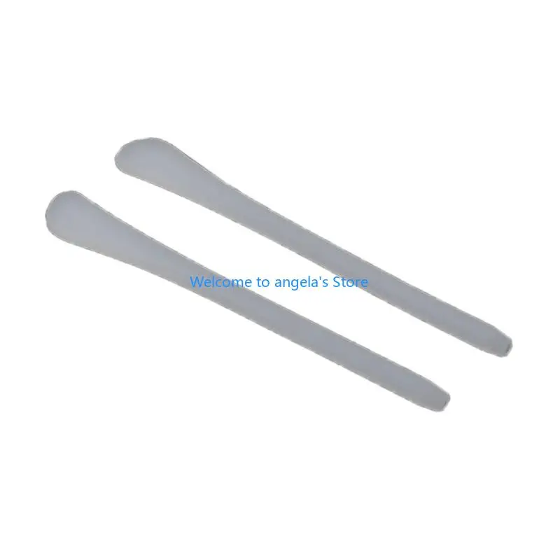 نصيحة X4YC ضد الانزلاق من المطاط الصناعي للنظارات ذات الإطار المعدني، ضيقة ورقيقة 2 جرام، 6 أصباغ