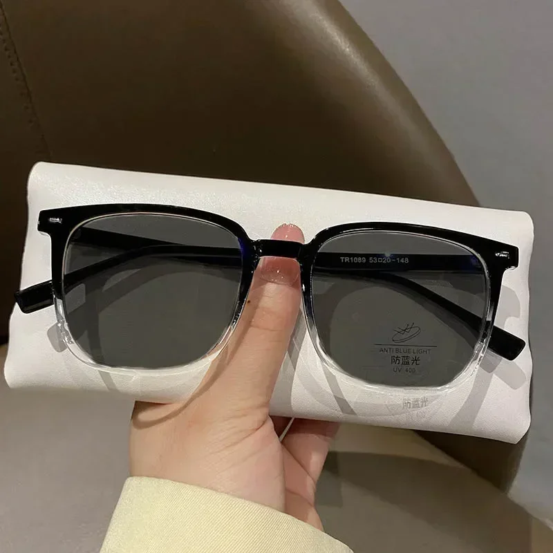 Mode Outdoor Myopie Sonnenbrille Frauen Quadratischen Rahmen Brillen Minus Dioptrien Brillen UV400 Sonnenschutz Brille -1,0 -1,5 -2,0 – Detail 4