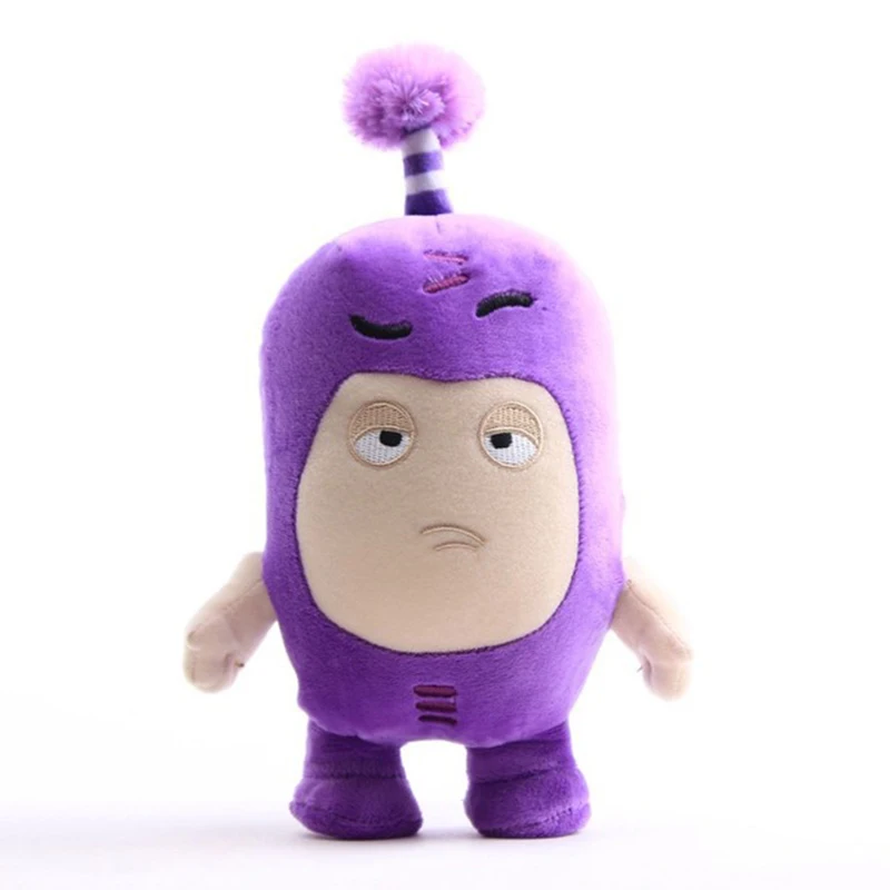 Anime Oddbods Cartoon Game Plush Toys Cute Soft Fuse Pogo Bubbles Slick Zeke Jeff Plush Doll Toys For Kids Christmas Gift 15cm