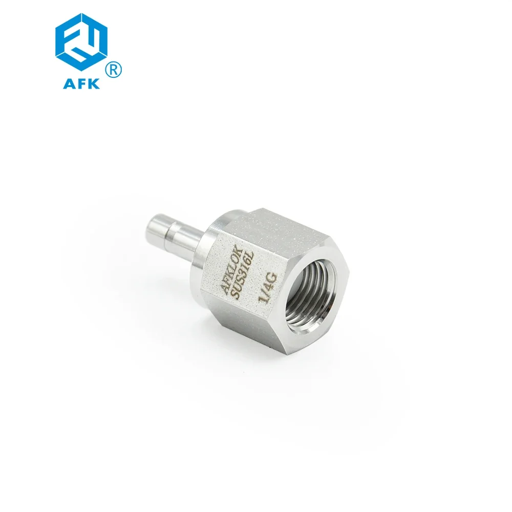 

1/4 in NPT/G Female x 3/8 in. Weld Reducing Adapter 316 SS Female Adaptor Female Pipe Weld Couplings and Adapter