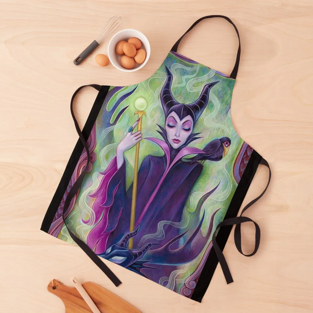 

QUEEN EVIL EXTREME Apron For Women For Home Accessories man chef uniform Kitchen For Men Apron