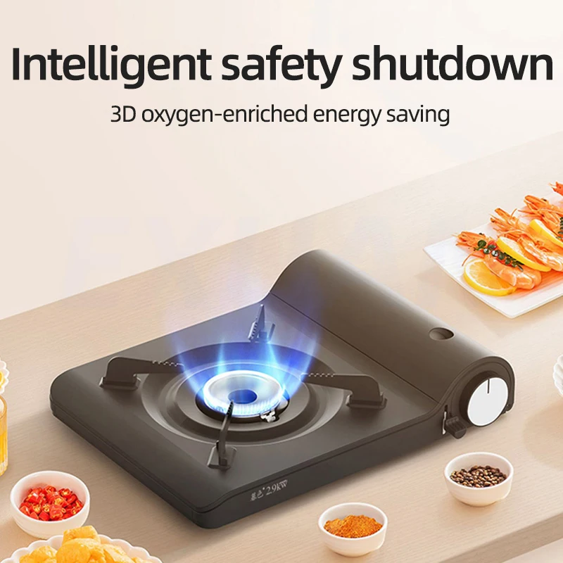 2.9KW Card Type Outdoor Stoves Cookware Gas Stoves Portable Gas Stoves Hot Pot Magnetic Gas Cans Home camping