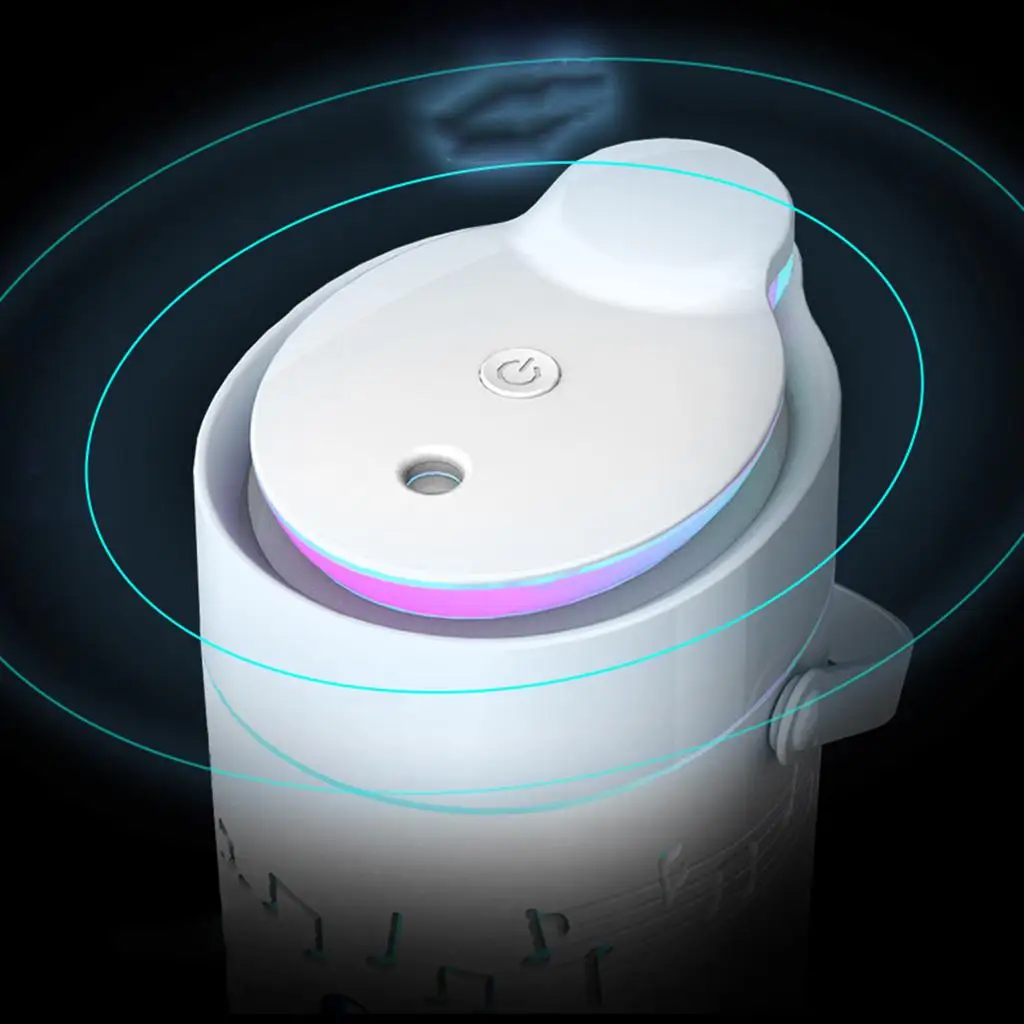 LED Essential Oil Humidifier เครื่องกระจายอากาศ Cool Mist Night Light