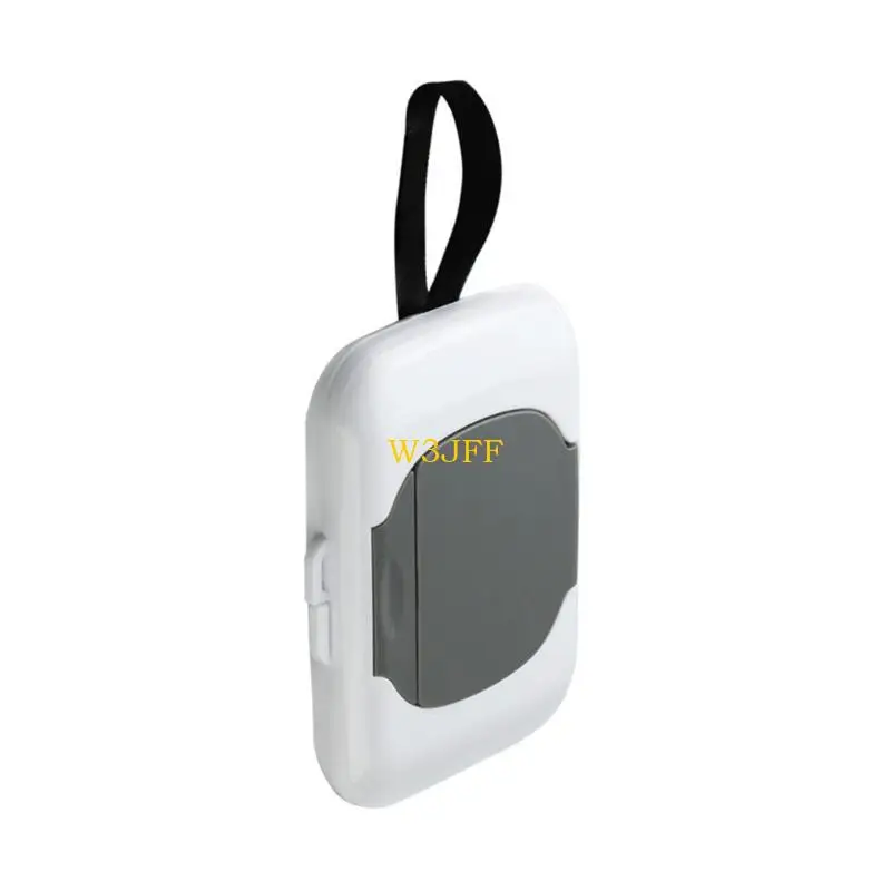 

W3JF Refillable Wipe Holder Reusable Travel Wet Wipe Container Baby Wipe Hanging Box