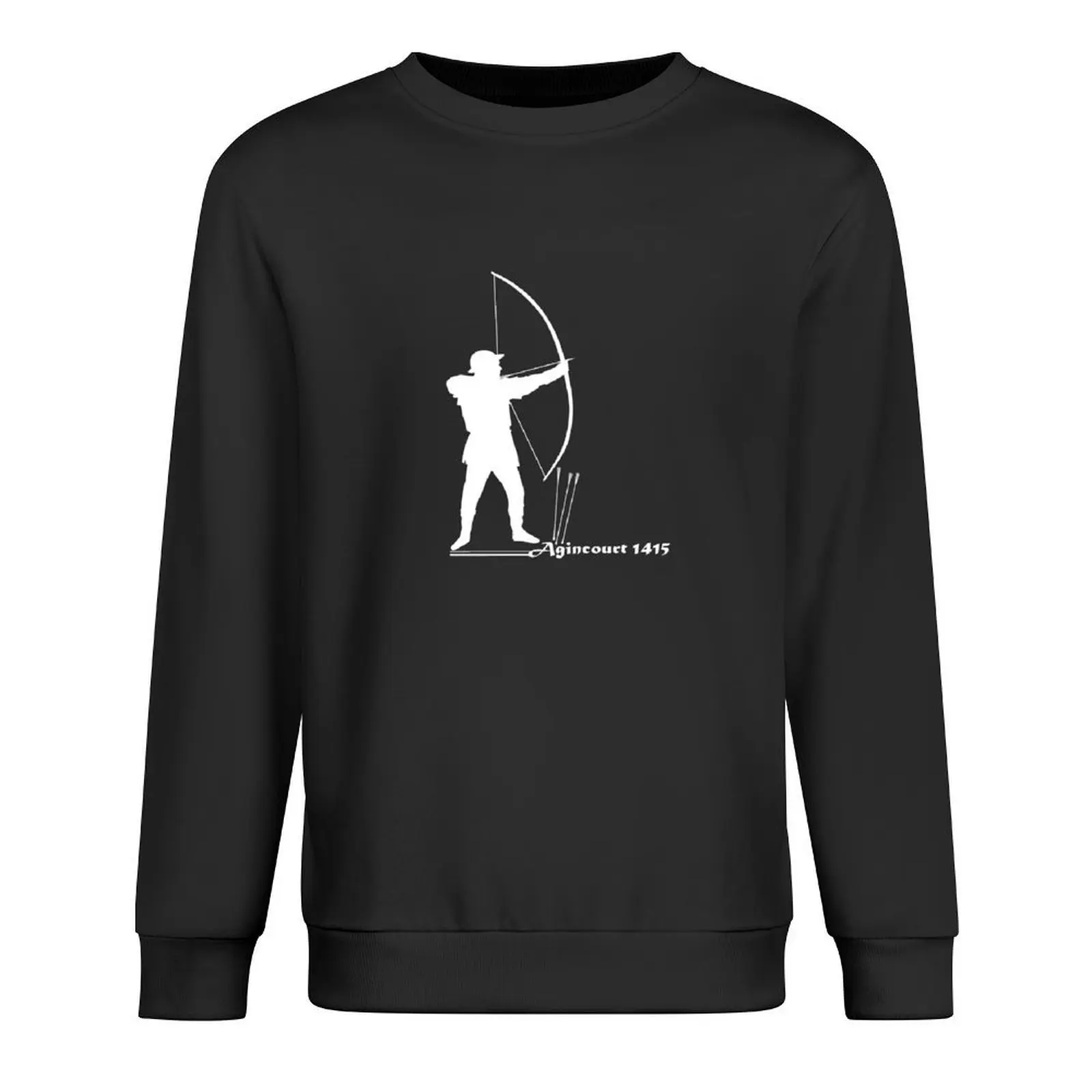 

Agincourt 1415 Archer in White Pullover men wear korean autumn clothes men's sweat-shirt men's sweat-shirt set men's sweatshirt