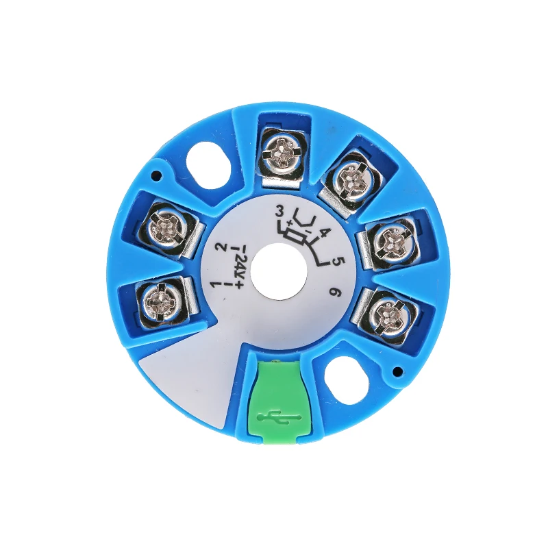 S/E/K Type Thermocouple To 4-20mA Intelligent Temperature Transmitter Integrated HART Thermal Resistance Pt100 Module