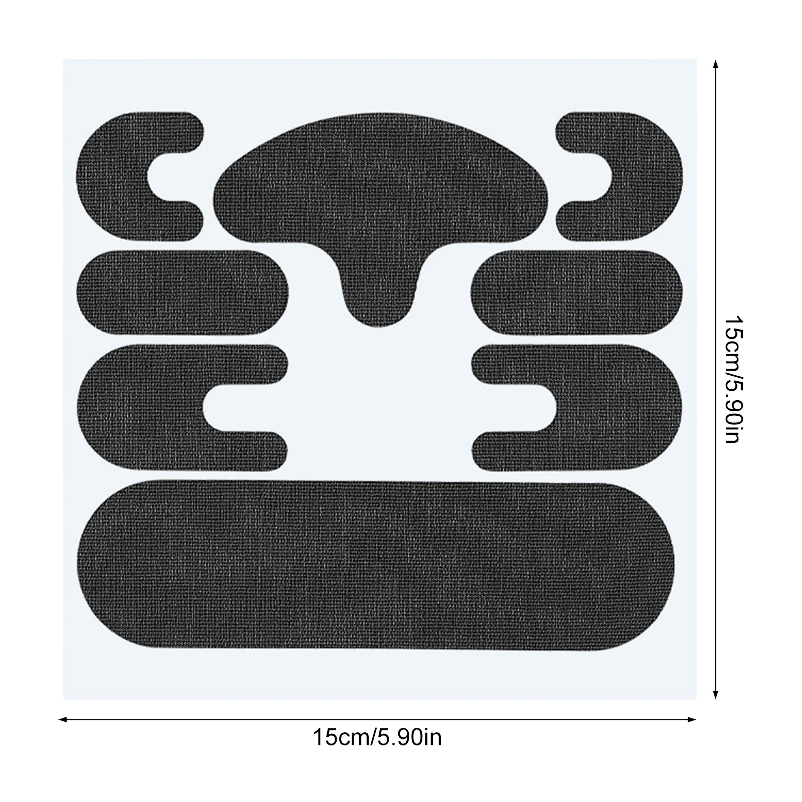 1枚入りキネシオロジーテープ 顔用 Vライン 首 目元リフト しわ除去ステッカーテープ フェイシャルスキンケアツール 弾性包帯