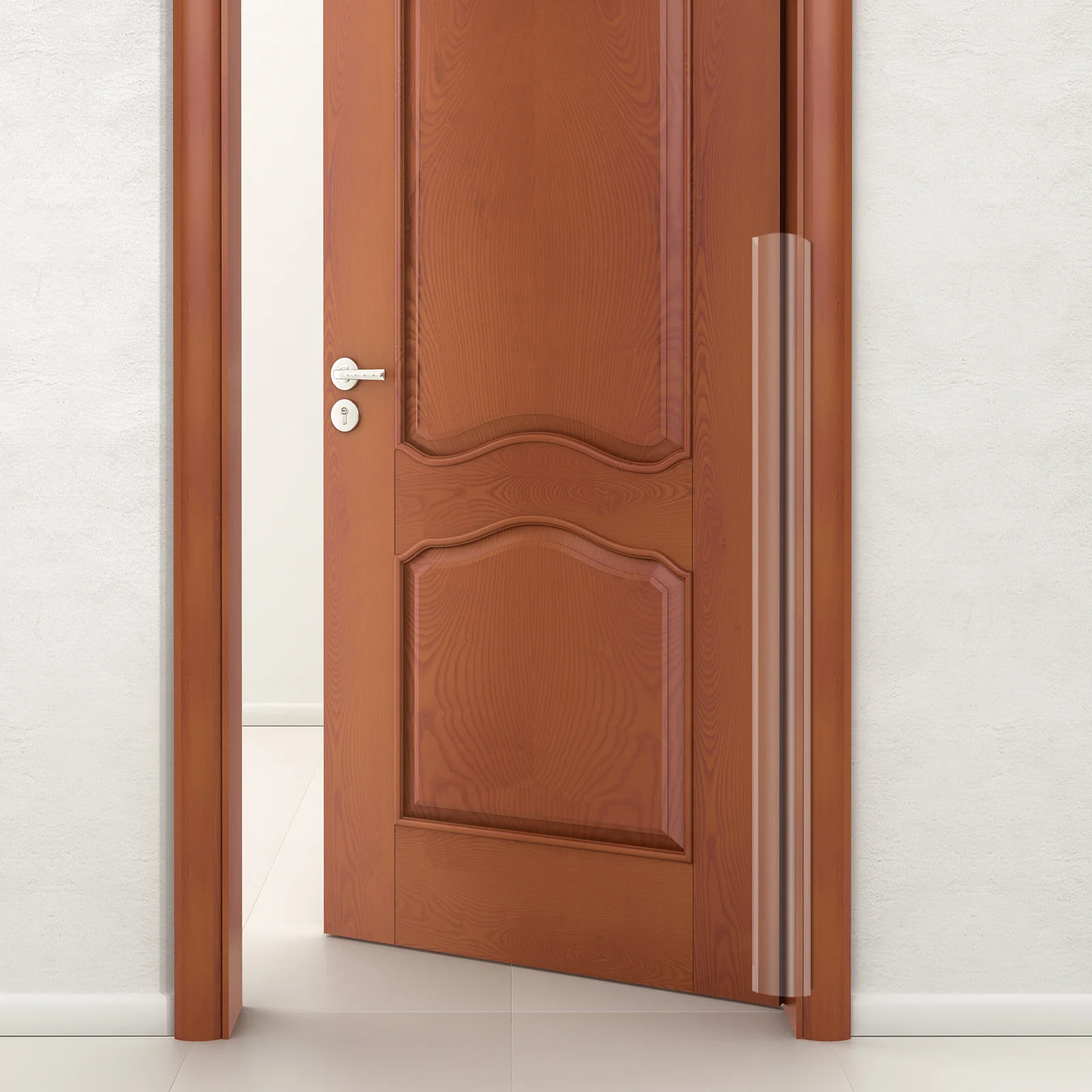 1 لفة ذاتية اللصق الباب قرصة الحرس مكافحة قرصة شريط أمان للطفل التدقيق الباب المفصلي حماية إصبع سدادة شريط عازل