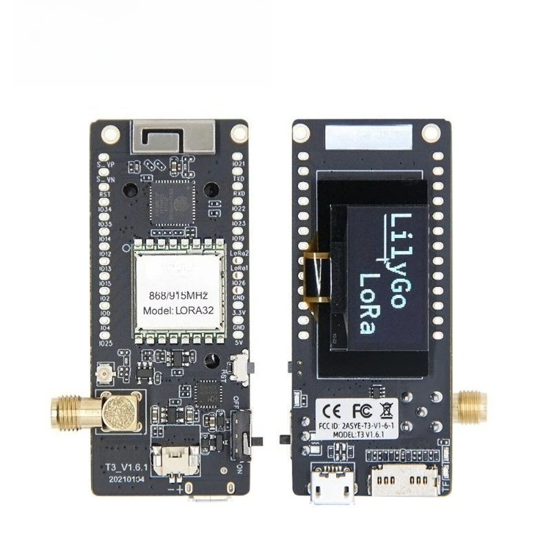TTGO LoRa32 V2.1 ESP32 OLED 0.96 inch Bluetooth WIFI wireless module SMA