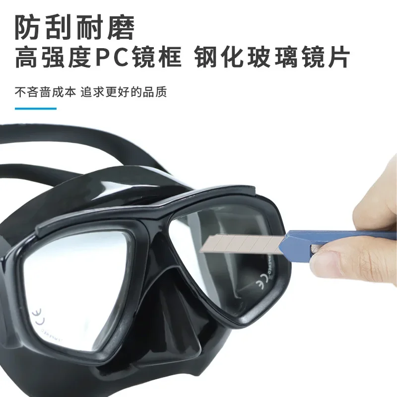 

Free divin g mirror snorkeling mask night light d iving mirror myopia diving mirror diving equipment