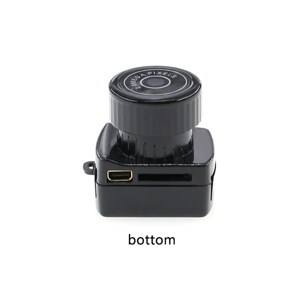 Mini Caméra Enregistreur Vidéo Portable, Petit Corps, Caméra Intérieure, Extérieure, Révélation DVR, Protection de Sécurité, Caméscope de permission