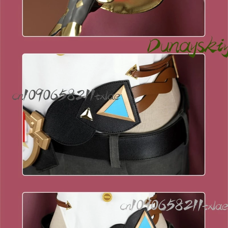 جينشين إمباكت جاهودا كول ويمن جيلز أزياء تنكرية شعر مستعار كاواي لطيف لوليتا فستان كيب الهالوين كرنفال حفلة عيد الميلاد