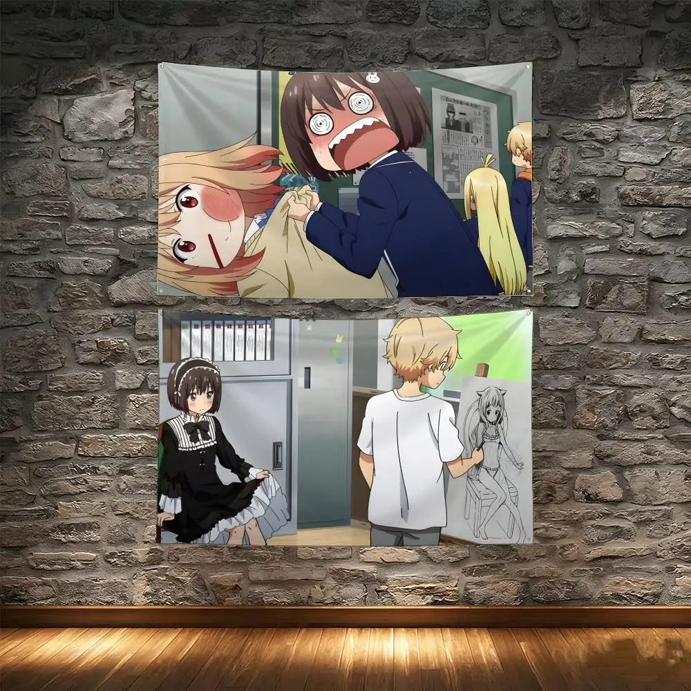 Anime This Art Club Has a Problem Flag Flags Tapestry Creative Pattern Photo Living Room Wall Art Party Outdoor Decor