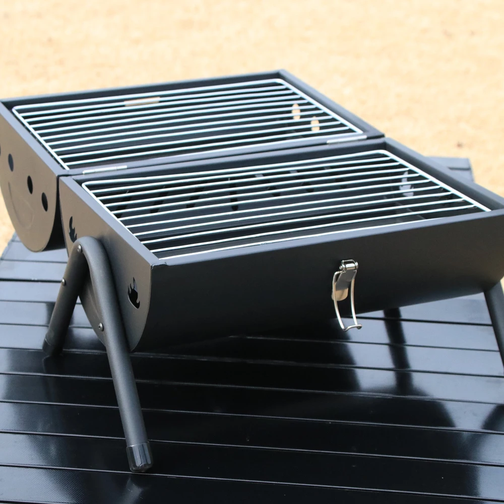 Portable Charcoal Grill, Small - огляд і ціна Camping Cooking Bbq