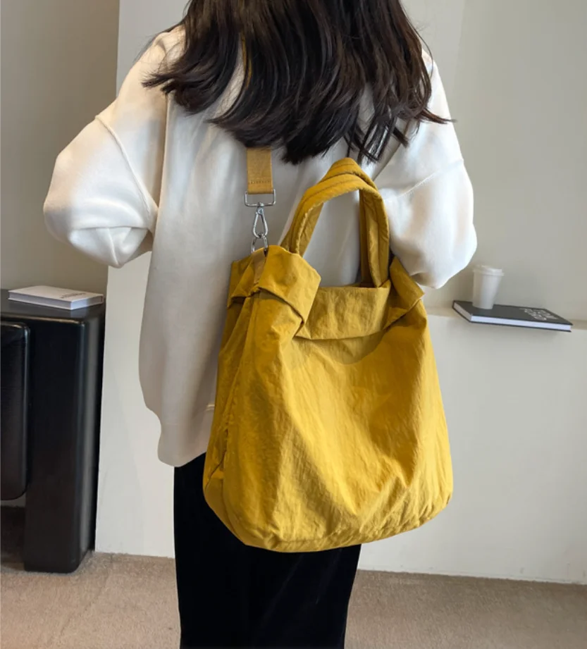 

Новые корейские женские сумки через плечо, модные легкие сумки-кроссбоди, вместительные нейлоновые сумки для покупок, женская сумка Bolso sac