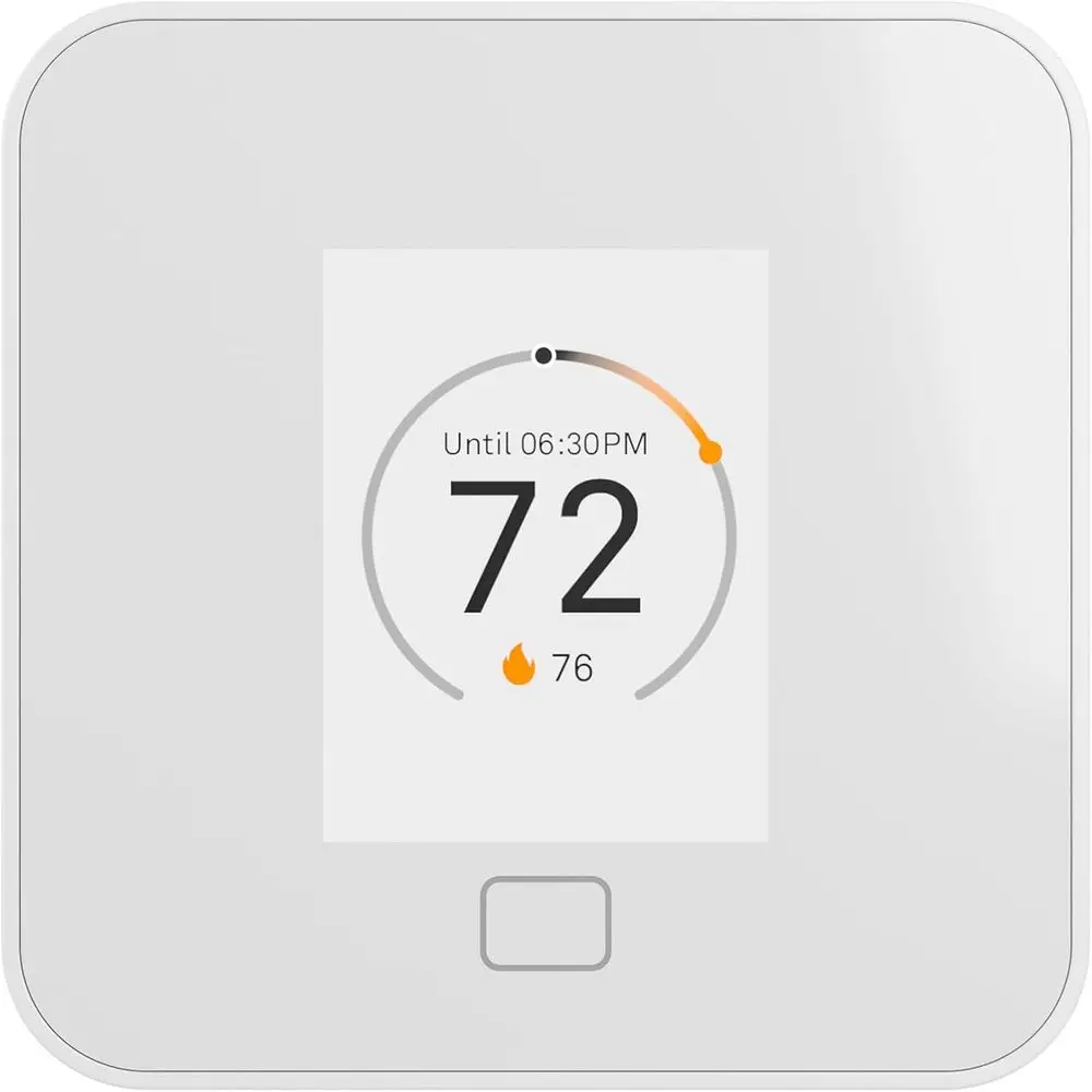 

Smart Home Thermostat with Wi-Fi, Programmable and Temperature Control, C-Wire or Power Bridge Required