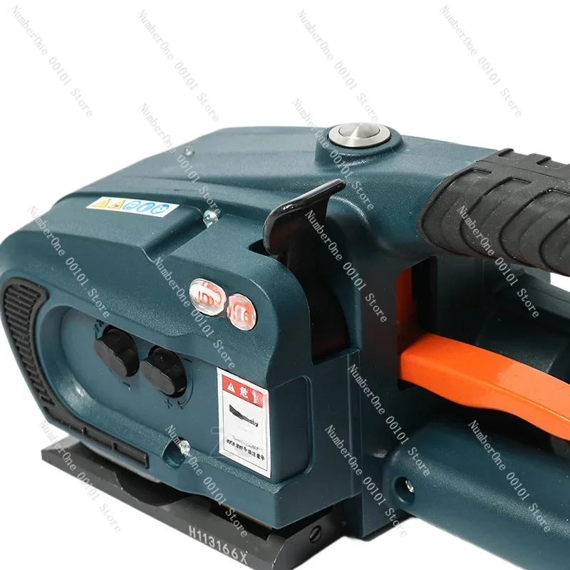 آلة الربط ل 13 مللي متر-16 مللي متر PET/PP الأشرطة البلاستيكية بطارية تعمل بالطاقة 4.0A/12 فولت JDC آلة التغليف مع بطاريتين