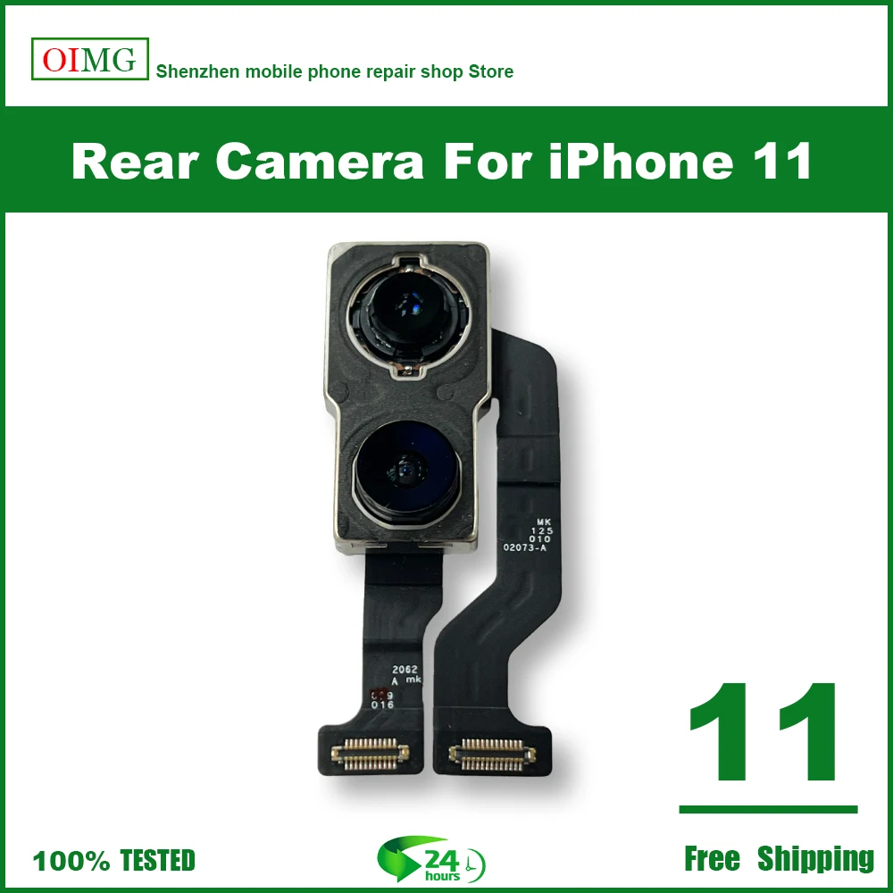 Rear Camera For iPhone 6 6S 7 8 Plus Back Camera Rear Main Lens Flex Cable Camera For iphone X XR XS MAX 11 11PRO 12 Camera+Gift