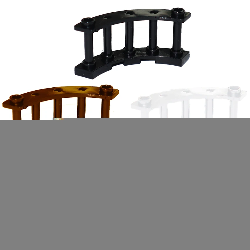 Building Block MOC Part City Accessories Fence Railing Stair Barrier Ladder Guard Bar Castle Garden Farm Assemble Brick 30056