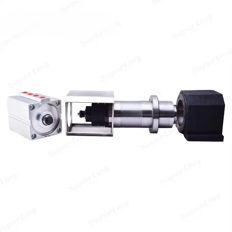 High Precision BT30 /BT40 6000rpm/8000rpm/12000rpm Belt Driven Atc Spindle Kit Mechanical Spindle for Milling