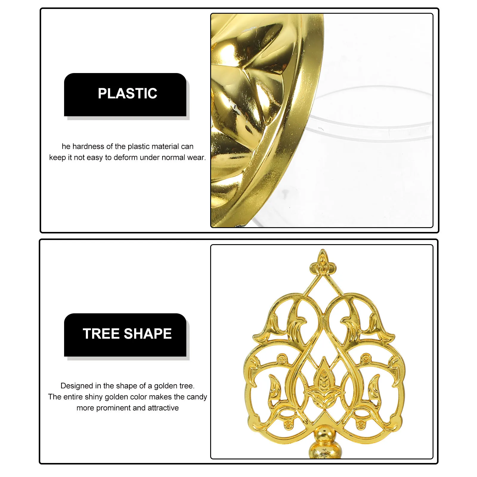 

12Pcs Candy Box Plastic Wedding Party Treat Storage Container Reusable Small Gift Boxes Snacks Packaging for Events