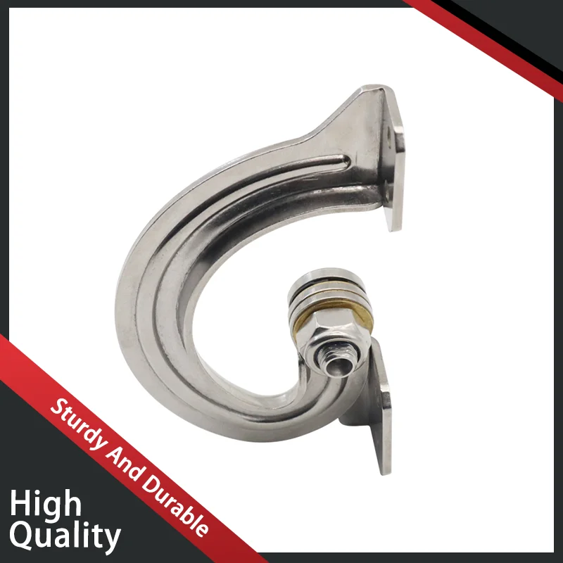 Arbitrary Stop Positioning Damping Adjustable Torque Hinge 304 Stainless Steel Electrical Cabinet Concealed Installation