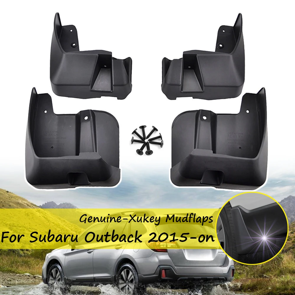 OE Styled Molded Mud Flaps For Subaru Outback 2015 - 2020 Mudflaps Splash Guards Mudguards 2016 2017 2018 2019 Car Styling