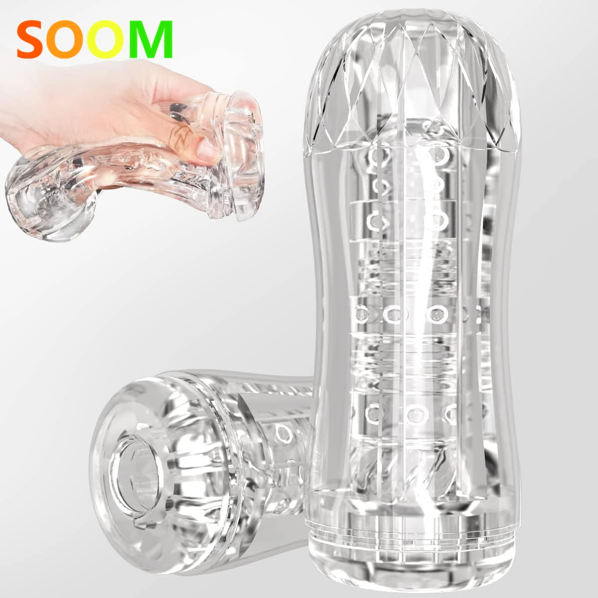 Fleshy The Light Male Masturbators Cup Soft Silicone Material Adult Masturbation Sex Toys for Men Pocket Pussy Penis Training