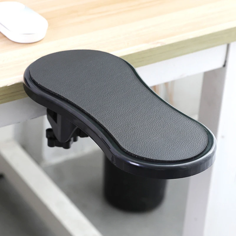 Computer Arm Rest For Desk Adjustable Ergonomic Wrist Rest Support For Keyboard Armrest Extender Rotating Mouse Pad Holder