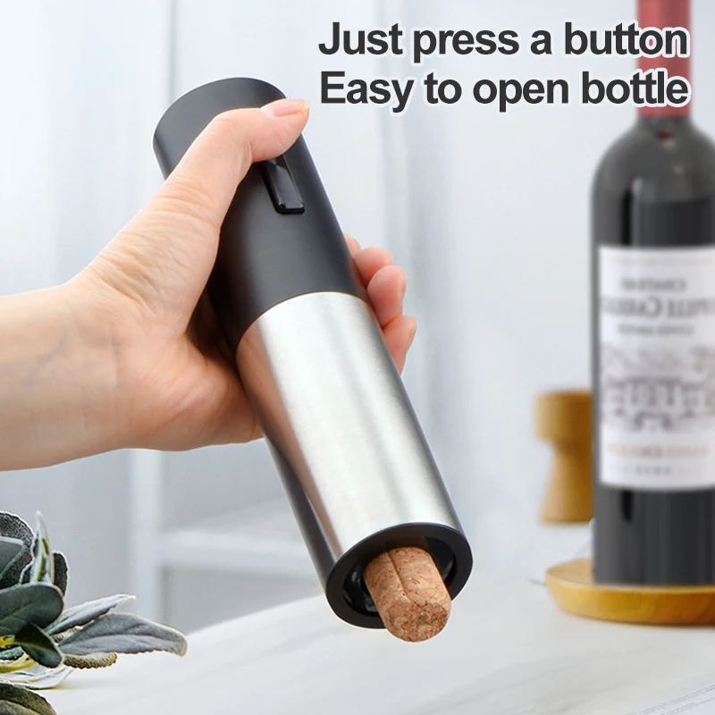 

Wine Bottle Opener Electric Automatic Wine Lover Red Wine Corkscrew Wine Opener with Charging Base Rechargeable Kitchen Gadgets