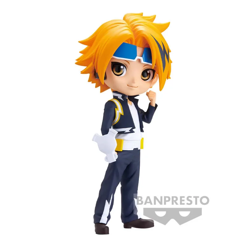 In Stock Bandai Original Anime My Hero Academia Q Posket Kaminari Denki Action Figure Model Children's Gifts