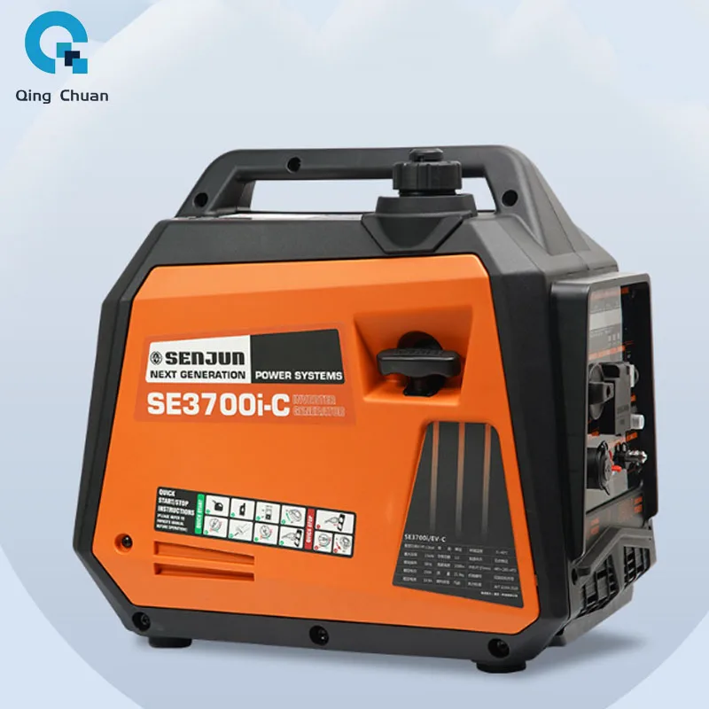 

3500-Watt Portable Inverter Generator, Quiet and Lightweight with Fuel Shut Off