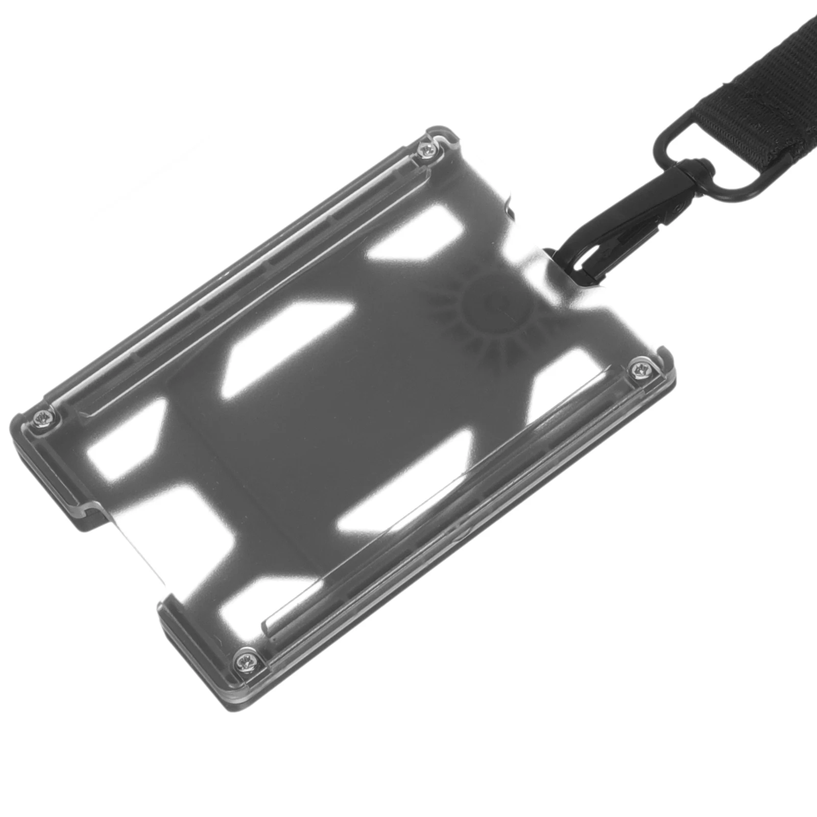 

Id Badge Holder Work Pass Holder Detachable Lanyard Protective Cover for Office Badge Card School Students Nurses