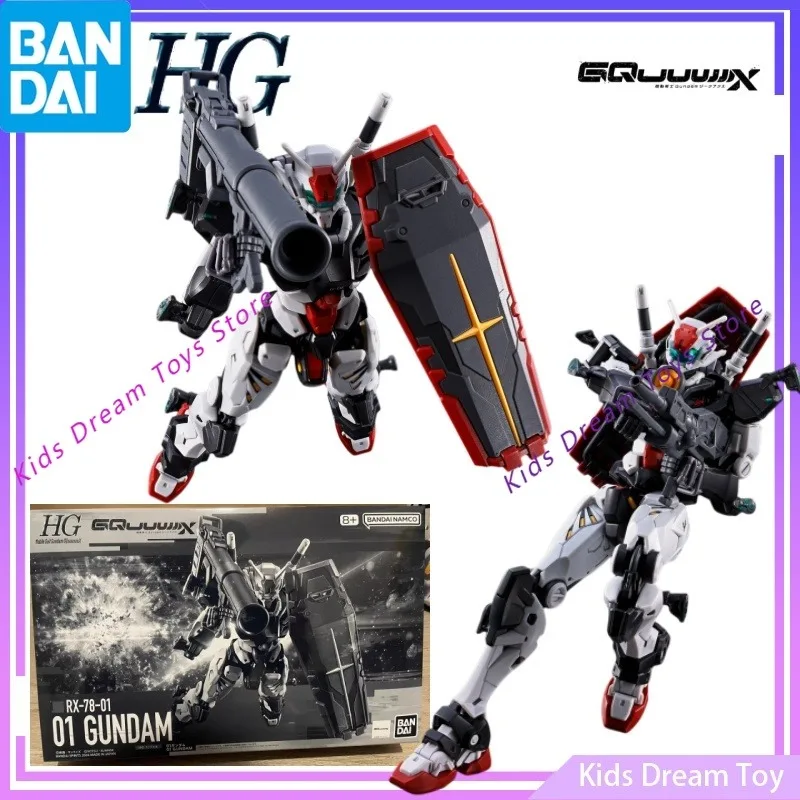 

Сборная модель Bandai в наличии, оригинальная PB Limited HG 1/144 RE-78-01 01 GUNDAM, аниме-фигурки, игрушки, подарки для детей, коллекционная модель