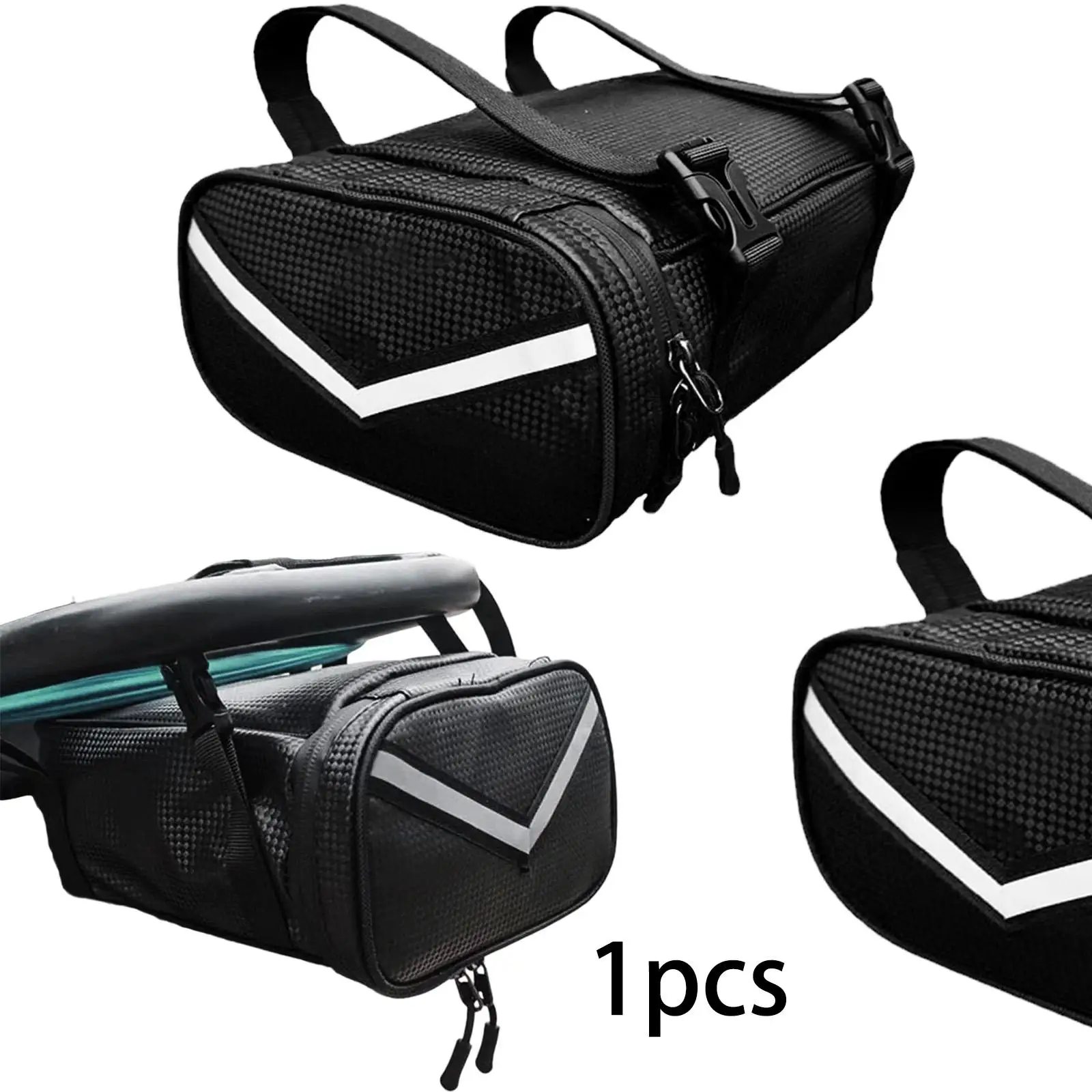 

Motorcycle Seat Tail Bag Versatile Daily Commuting Lightweight Rear Seat Bag