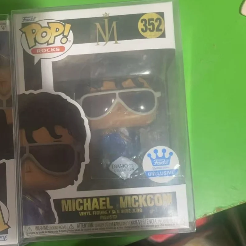 Official Genuine Mj Michael Jackson#352 Diamond Figure Model Funko Pop Limited Edition Collection Figures Doll Toy Fan Gifts - view 6