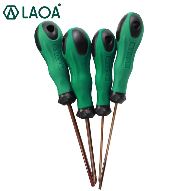 LAOA S2 Alloy Steel Slotted and Phillips Screwdrivers Household Repair Tools