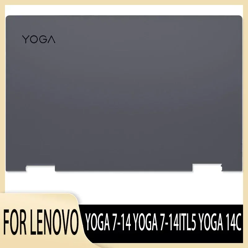 

LCD Back Cover 5CB1A08845 AM1RW000G10 SG for YOGA 7-14 YOGA 7-14ITL5 YOGA 14C Rear Lid Back Case Gray 2021 Version