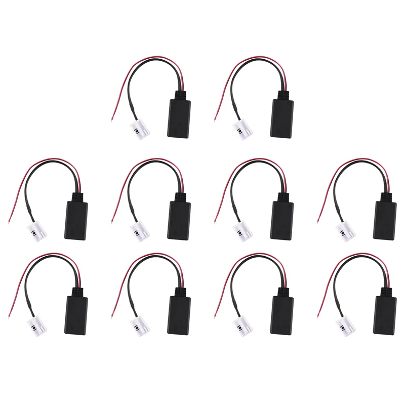 

10X Bluetooth Audio Adapter Cable For Mcd Rns 510 Rcd 200 210 310 500 510 Delta 6 Car Electronics Accessories