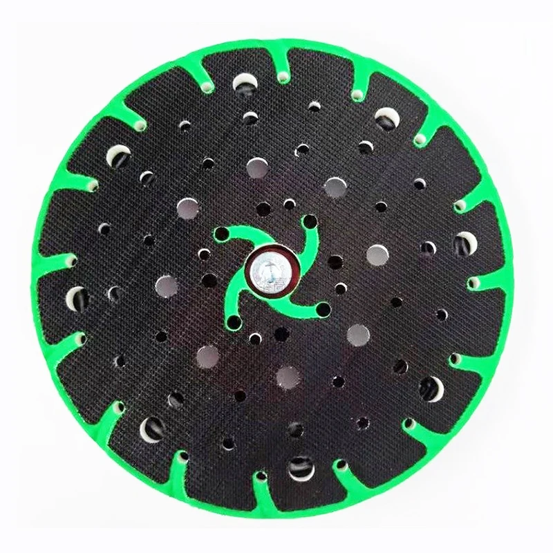 Pad Pengamplas Berpori 150mm 6 inci untuk Mesin Poles Kering, 49 Lubang, Baki Amplas, Disc Poles untuk Festool Dry Mill