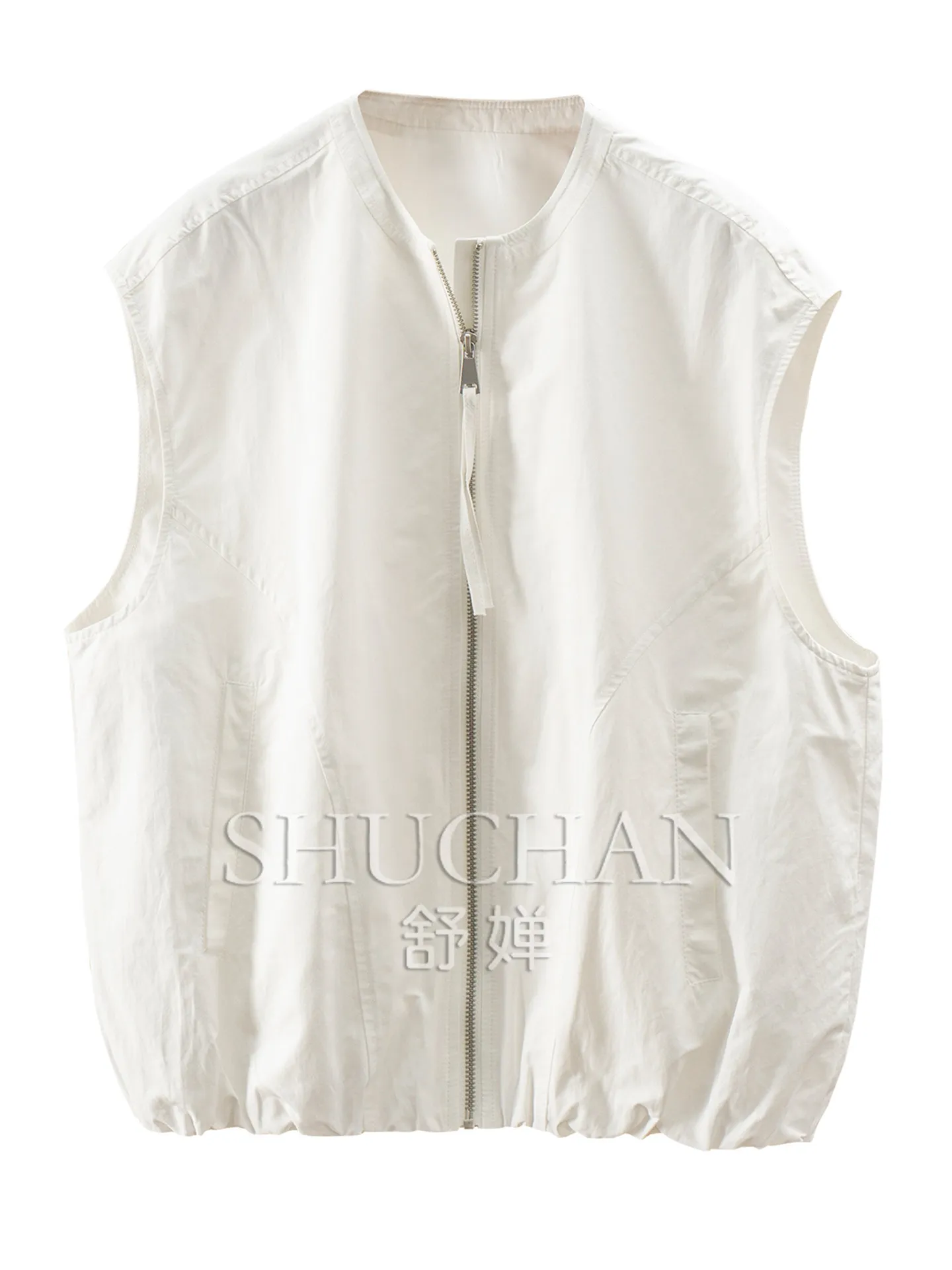 High-end Stacking Artifact, High-quality Loose Silhouette Vest Jacket, Female E043 Casacos De Inverno Feminino