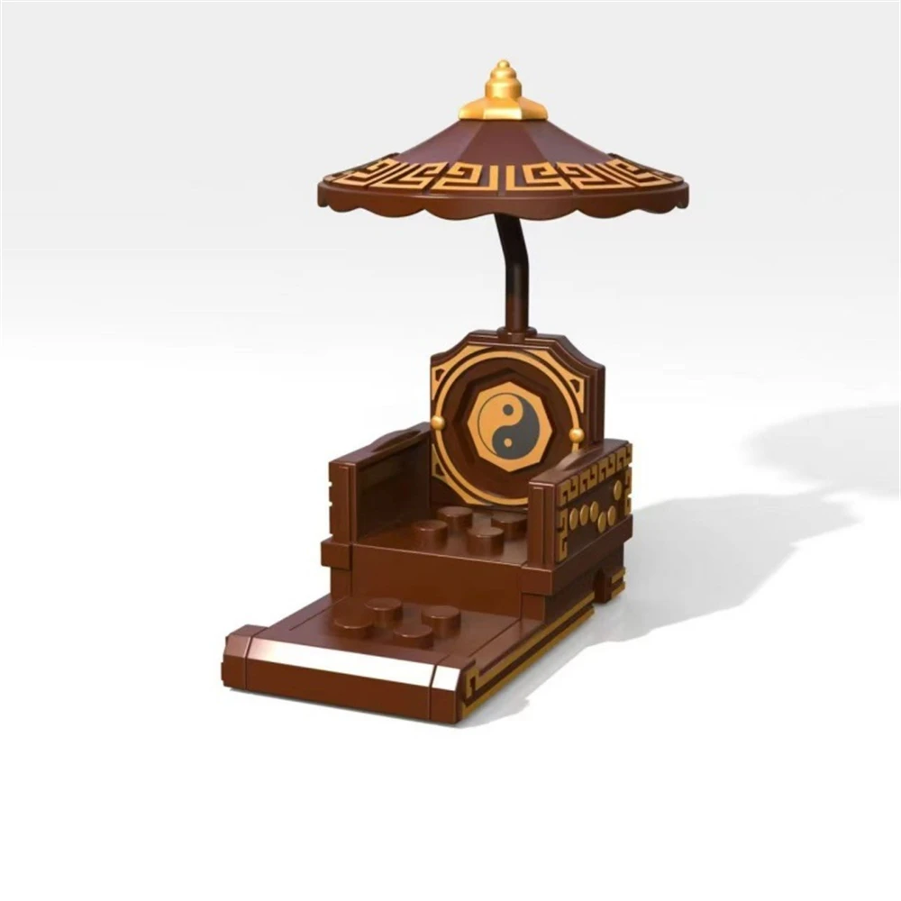 Ville créativité militaire médiévale Romance des trois royaumes siège accessoires blocs de construction briques modèle enfants jouets cadeau