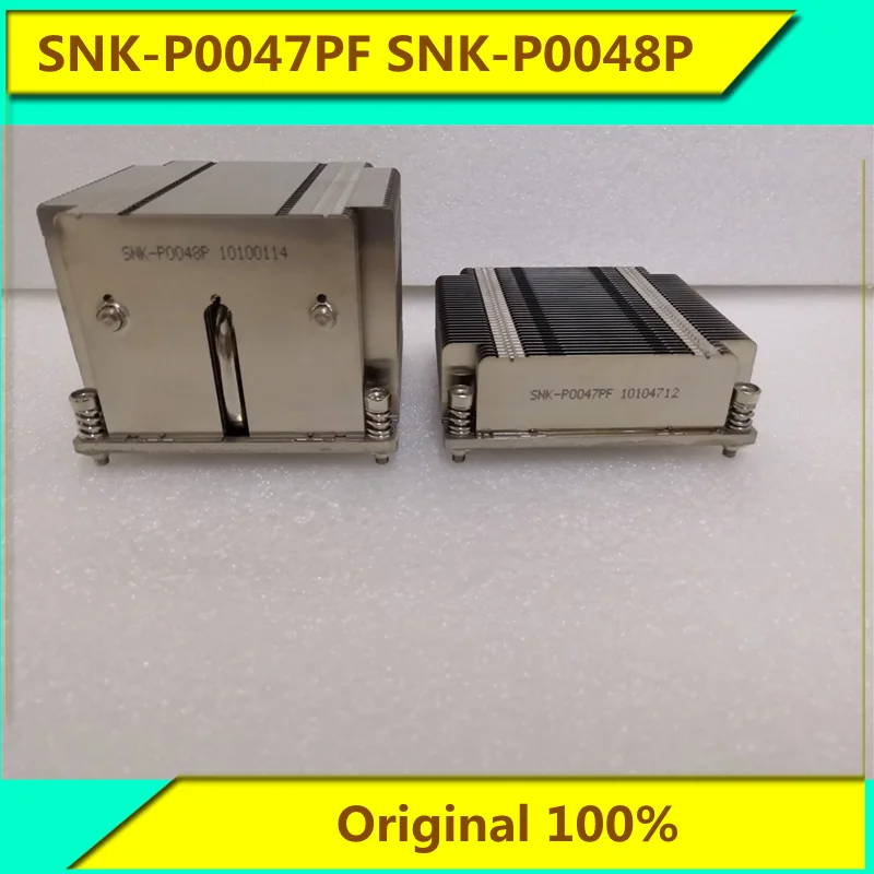 Original For Ultra Micro SNK-P0048P SNK-P0047PF Square Radiator E5 2011 Pin 1U 2U Heat Sink SNK-P0047PF SNK-P0048P