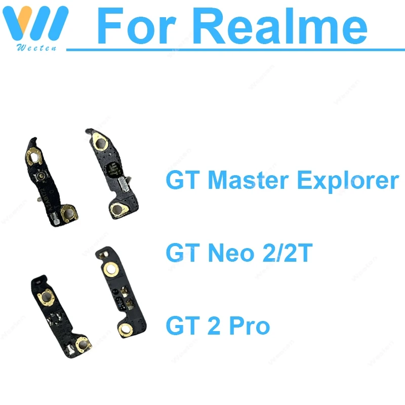 ل Realme GT Neo2 Neo 2T GT 2 Pro GT Master Explorer هوائي الإشارة مجلس واي فاي هوائي لوحة صغيرة فليكس قطع غيار الكابل