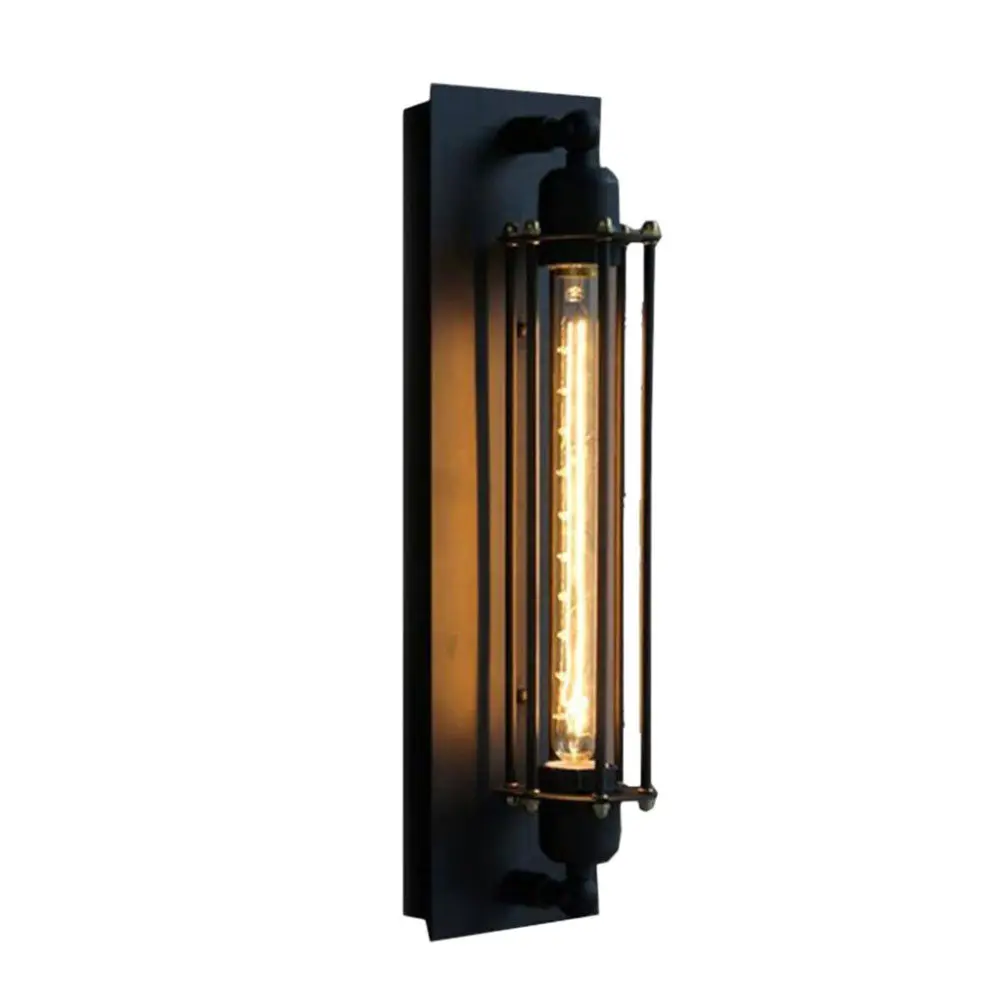 Industrial Wall Sconce Vintage Metal LED Light Fixture Rustic Indoor Lighting for Bar Restaurant Hotel