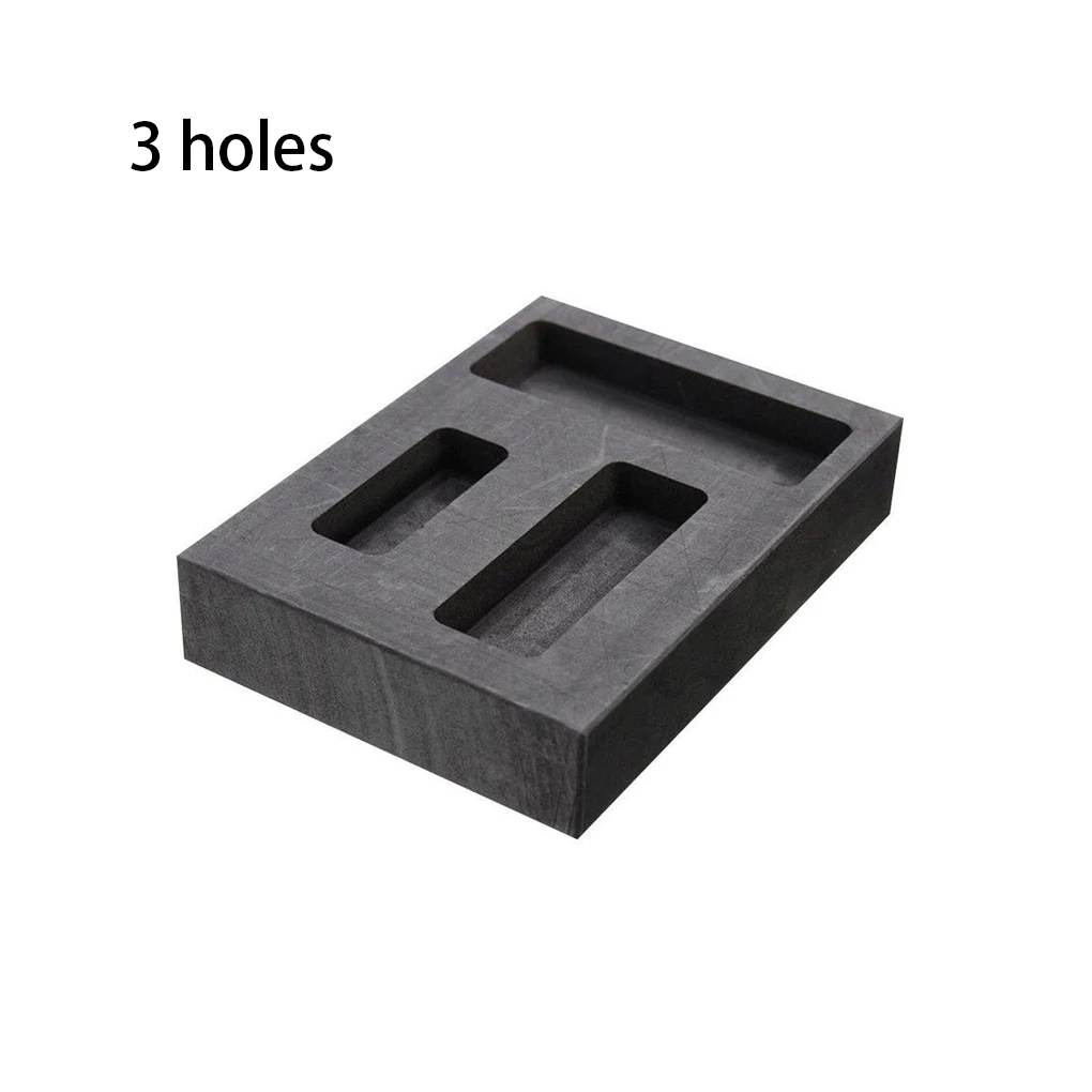 Professional Mold Convenient Casting Molds Mould Crucible Tool 2 holes