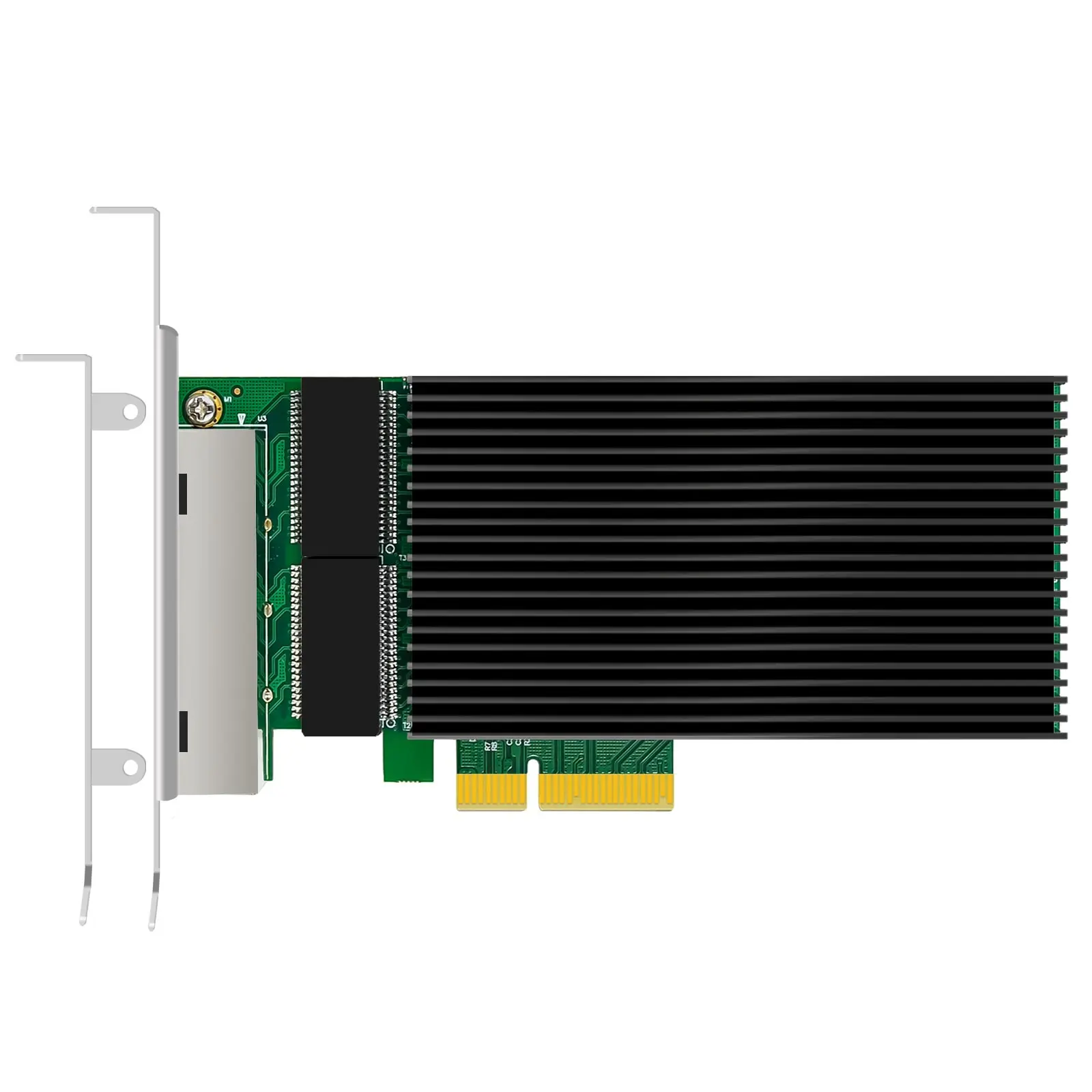 

4-Port 2.5G RJ45 Ethernet Network Card with Intel 1226 Controller, PCIE 3.0 X4 Interface